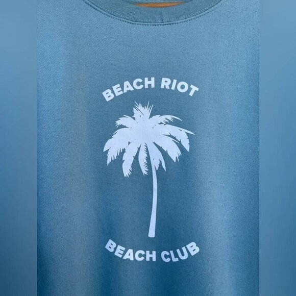 Beach Riot Beach Club Oversized Sweatshirt small - Picture 2 of 6